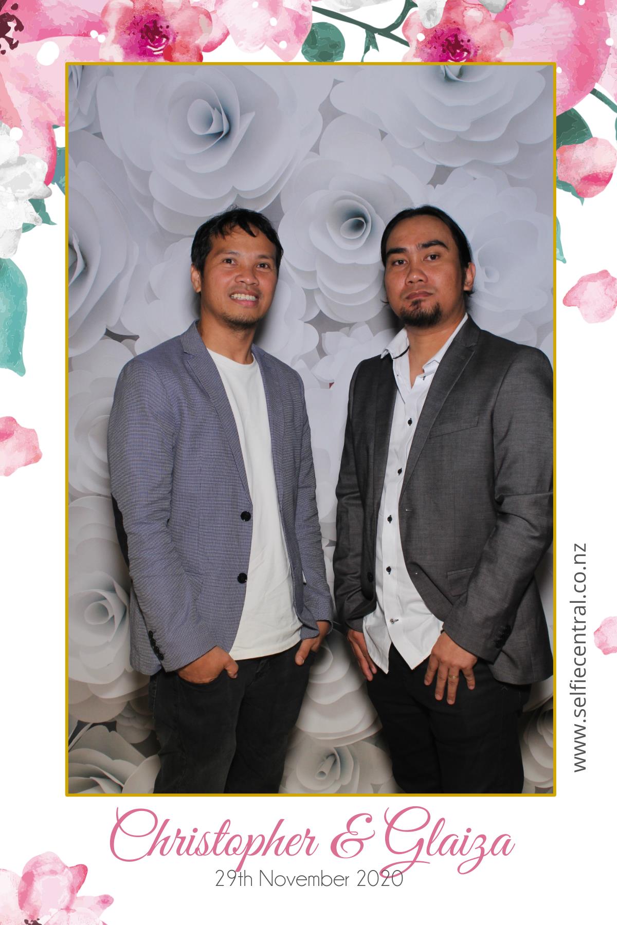 Christopher and Glaiza's Wedding | View more photos from the event at gallery.photobooth.co.nz/u/SelfieCentral/Christopher-and-Glaizas-Wedding